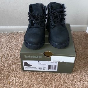 Toddler timberland boots 6”